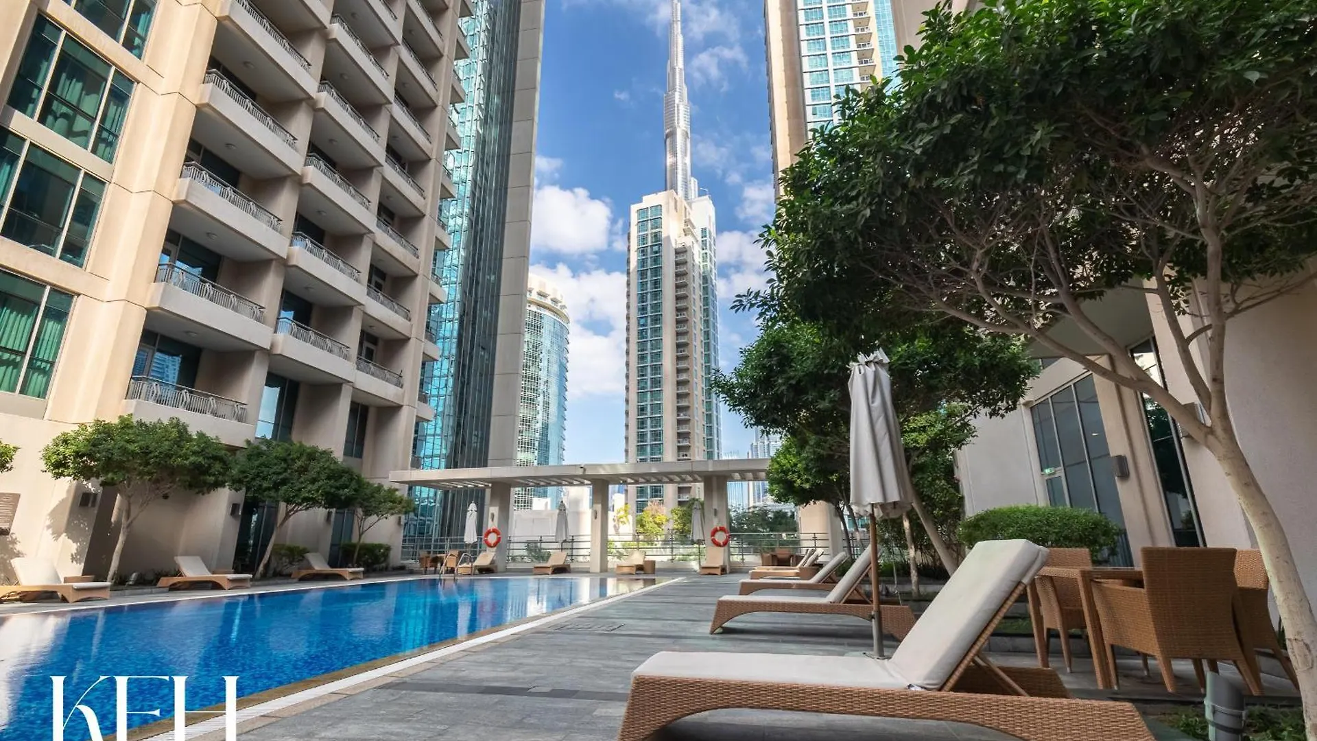 Kinfolk Homes - No 1 Family Stay, Partial Burj Khalifa Fountain View Dubai Apartment